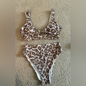 Aerie Leopard Print Bikini